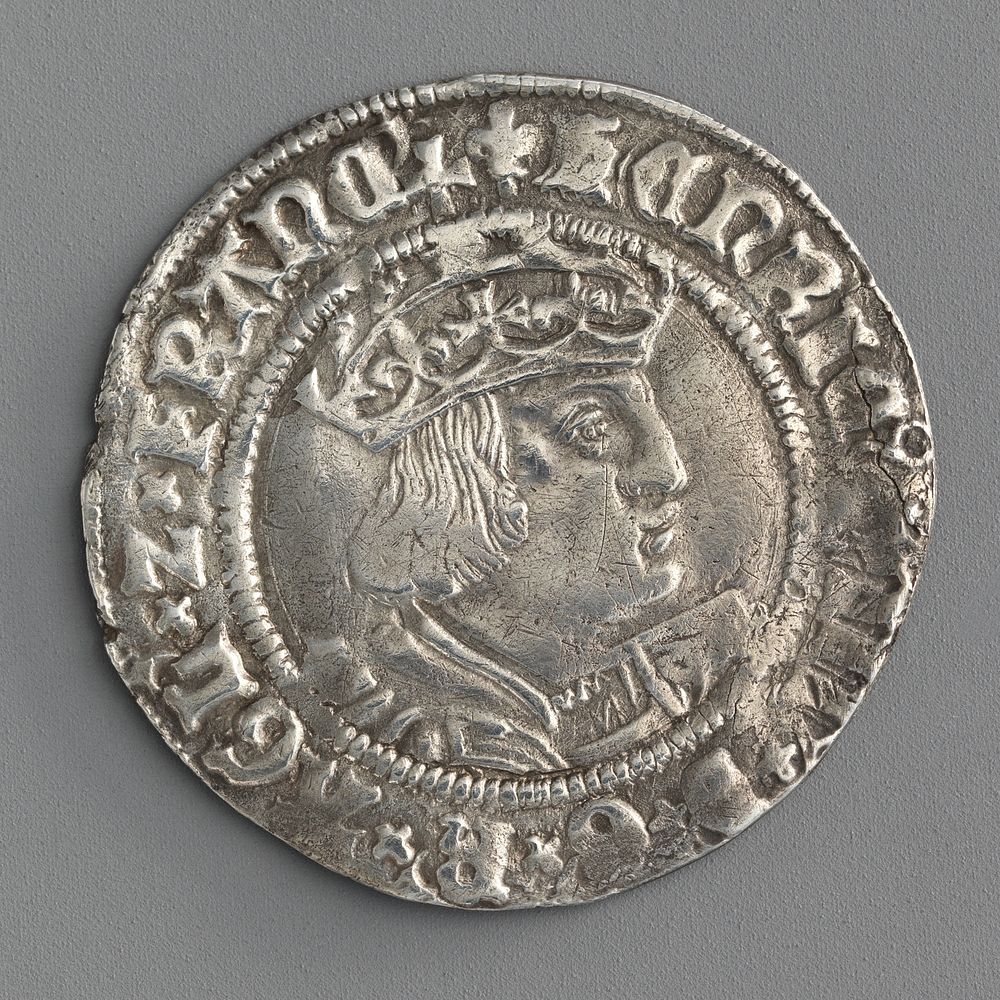 Groat of Henry VIII (second coinage)