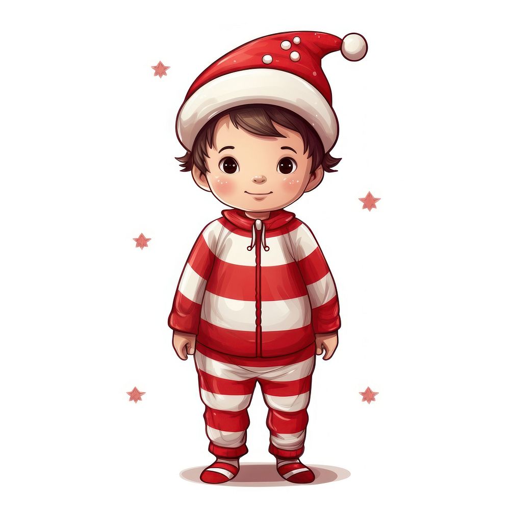 Kid christmas celebration portrait. AI generated Image by rawpixel.