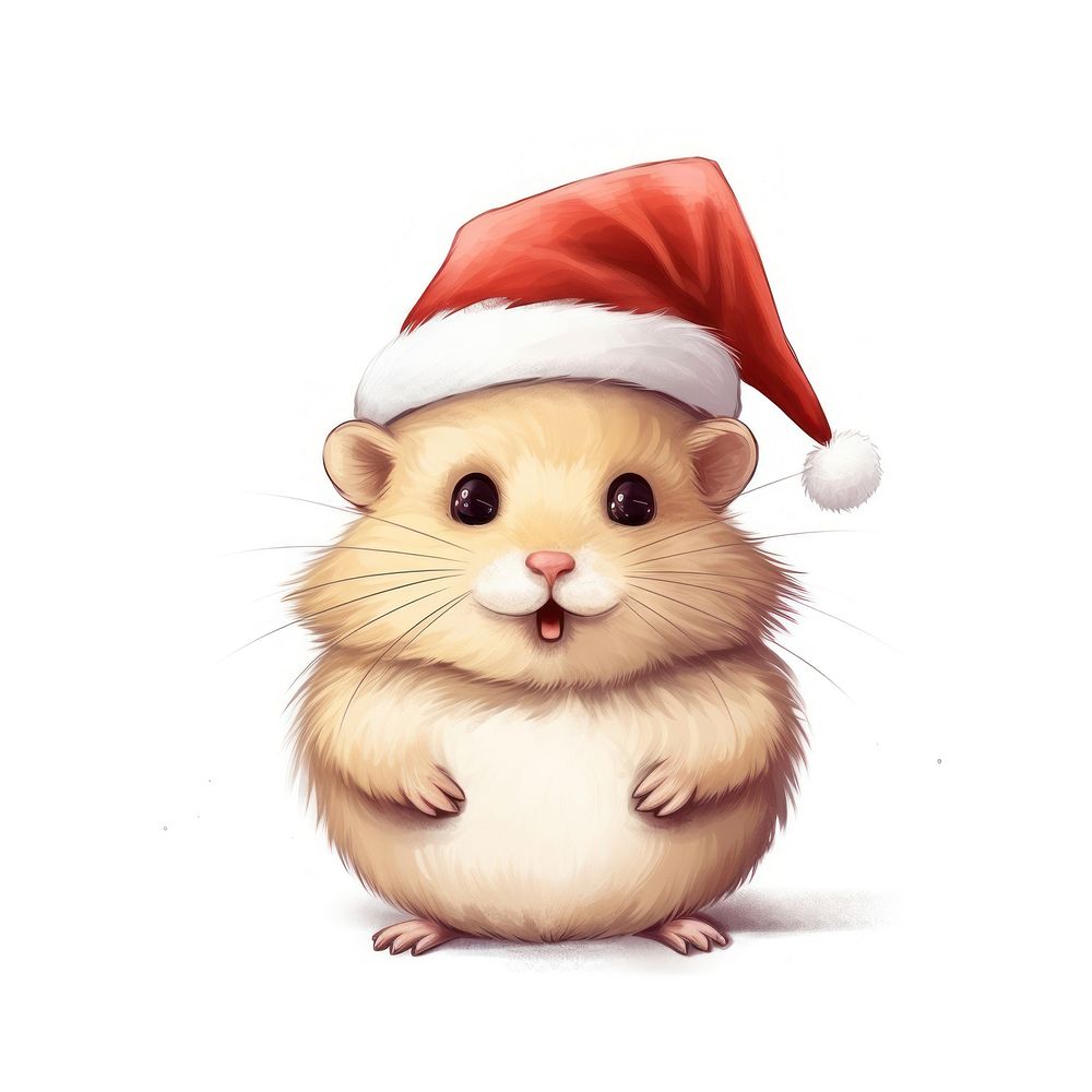Hamster rat mammal rodent. AI generated Image by rawpixel.