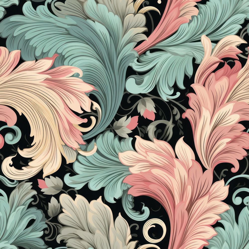 Vintage pattern muted pastel art backgrounds creativity
