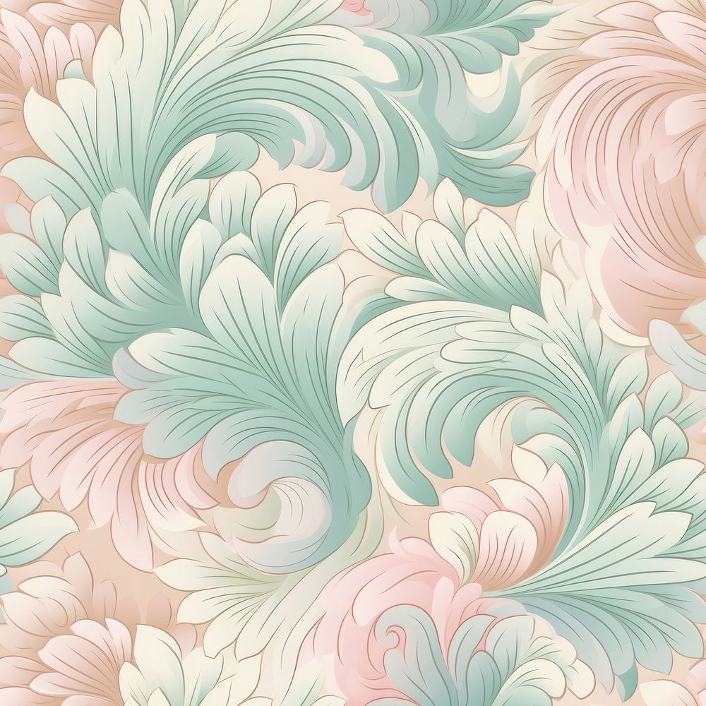 Vintage pattern muted pastel backgrounds creativity wallpaper. 