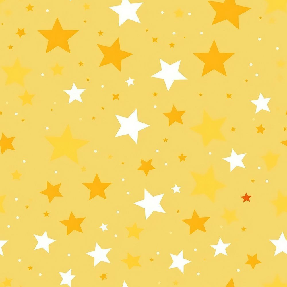 Yellow star pattern backgrounds astronomy. AI generated Image by rawpixel.