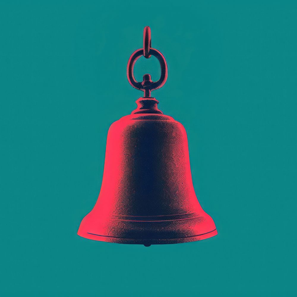 Bell technology lighting hanging. AI generated Image by rawpixel.