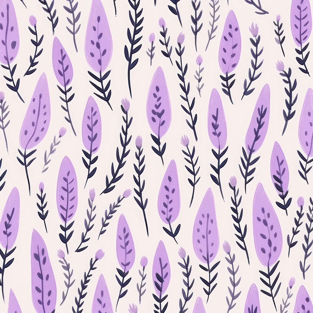 Lavender pattern backgrounds purple. AI generated Image by rawpixel.