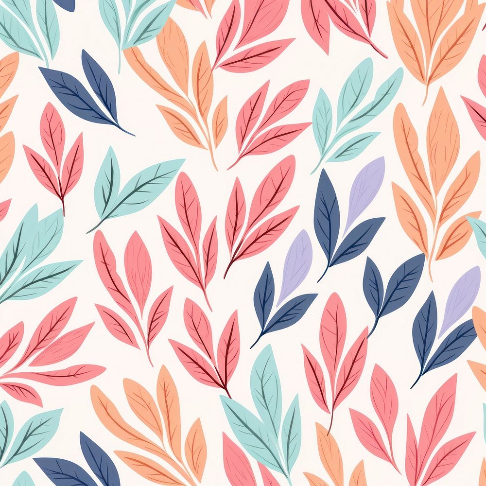 Leaves pattern backgrounds plant. AI generated Image by rawpixel.