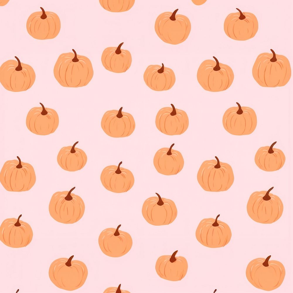 Pumpkin pattern backgrounds plant. AI generated Image by rawpixel.