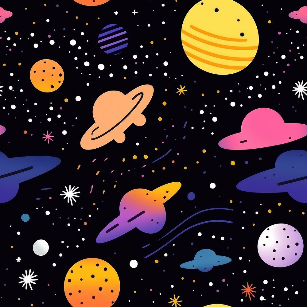 Magic galaxy pattern astronomy outdoors. AI generated Image by rawpixel.