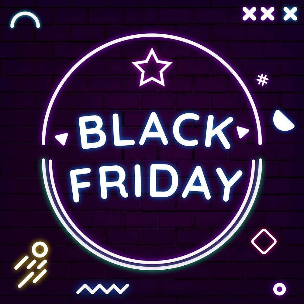 Black Friday sale  Instagram post template