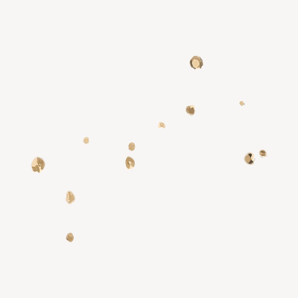 Gold glitter, effect element vector | Free Vector - rawpixel