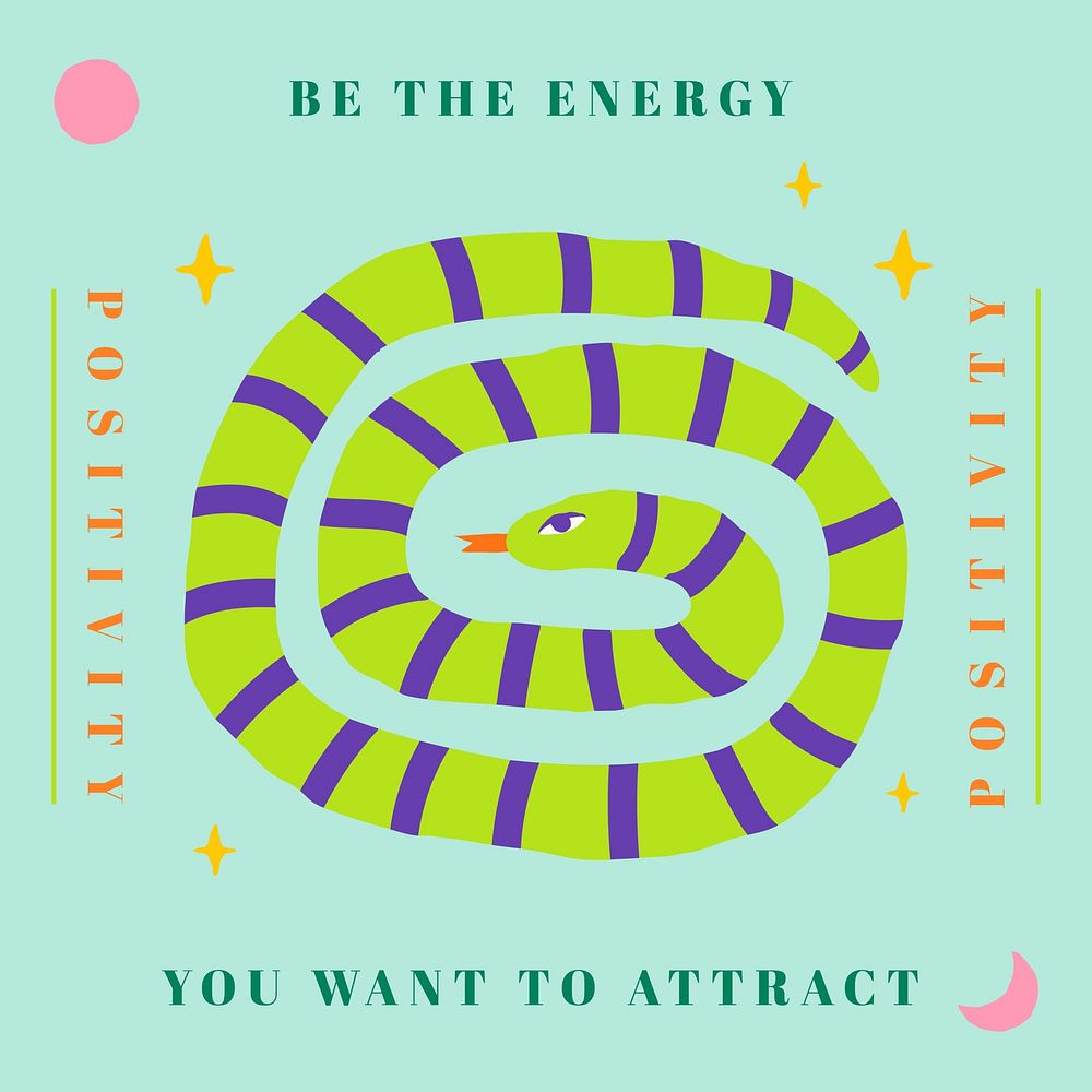 Positive quote Instagram post template Free Photo rawpixel