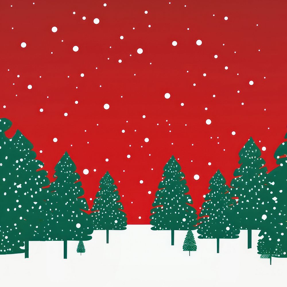 Green christmas trees backgrounds outdoors nature. AI generated Image by rawpixel.