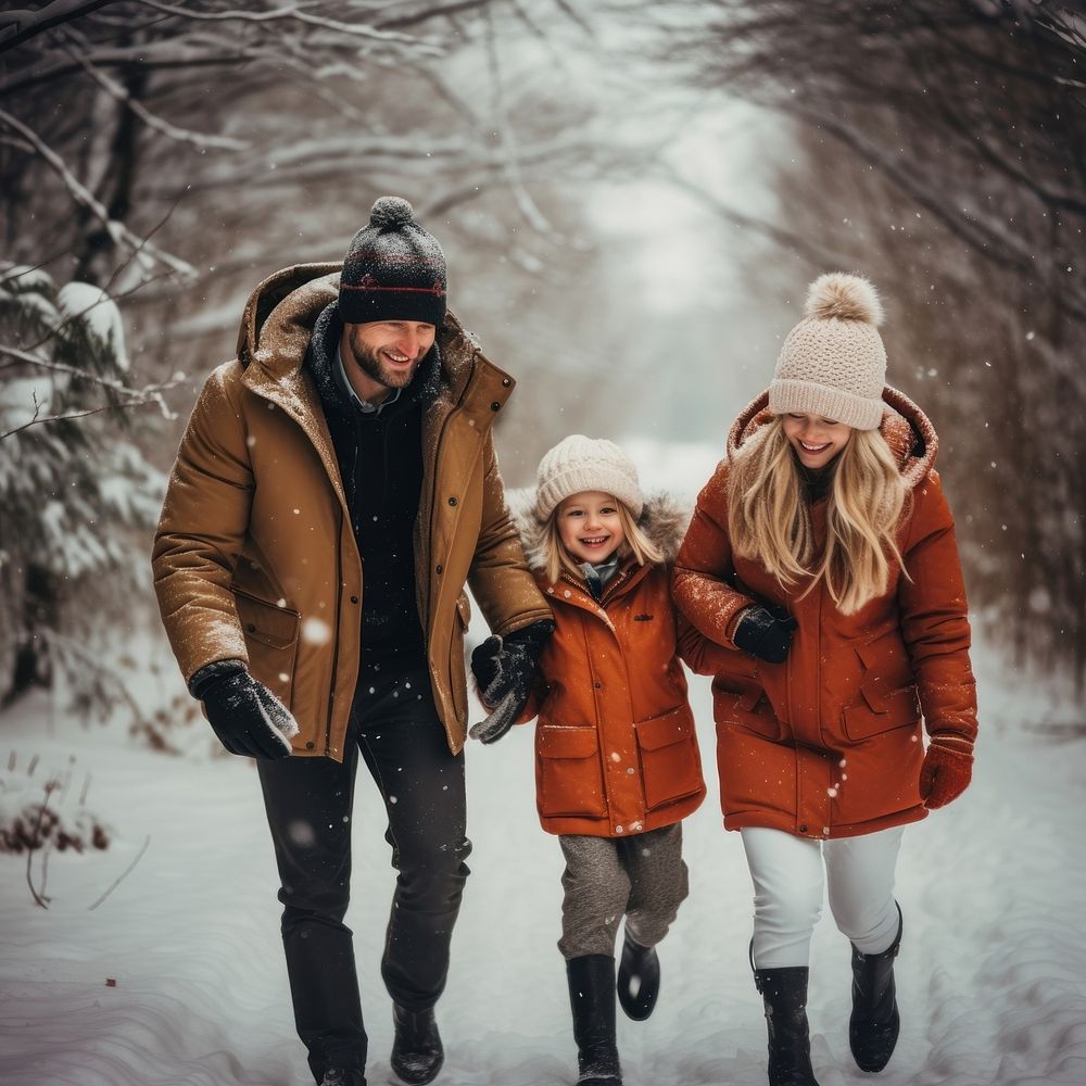 Winter aesthetic snow footwear portrait. AI generated Image by rawpixel.