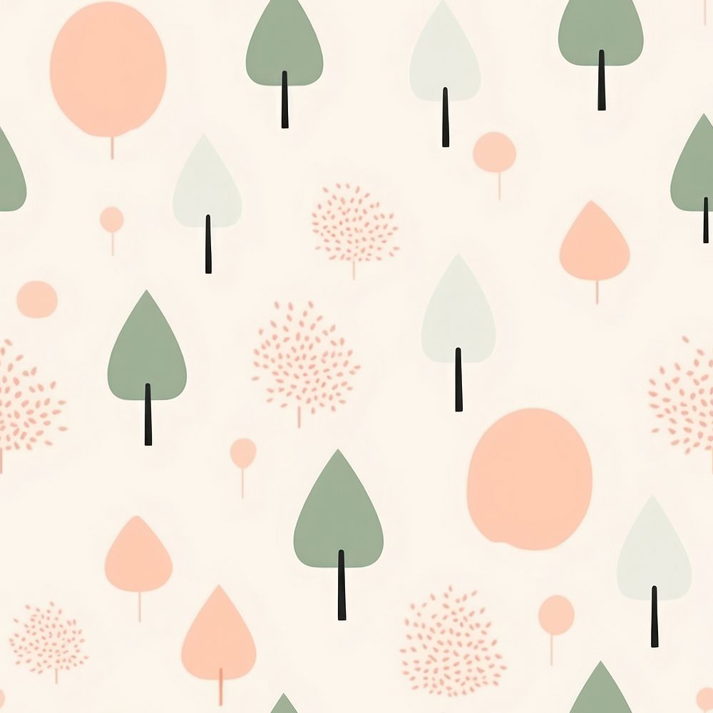 Tree pattern backgrounds tranquility. AI generated Image by rawpixel.
