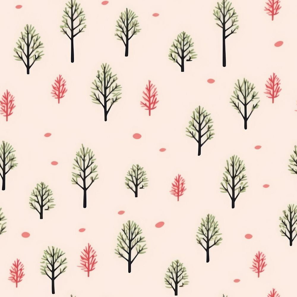Tree pattern backgrounds plant. AI generated Image by rawpixel.