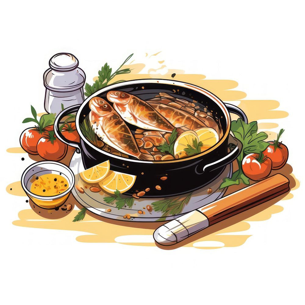 Cooking food meal dish. AI generated Image by rawpixel.