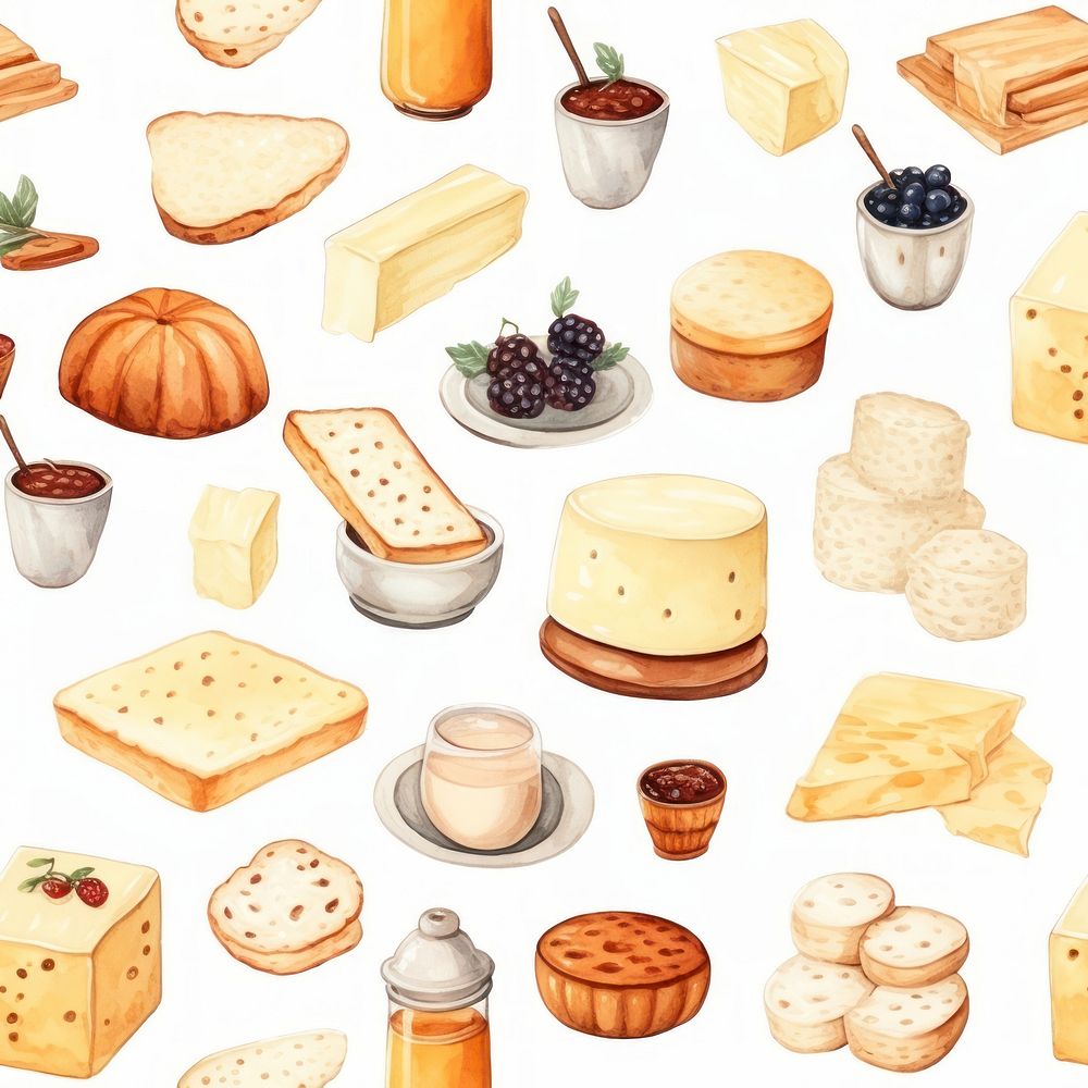 Cream cheese backgrounds pattern dairy. AI generated Image by rawpixel.