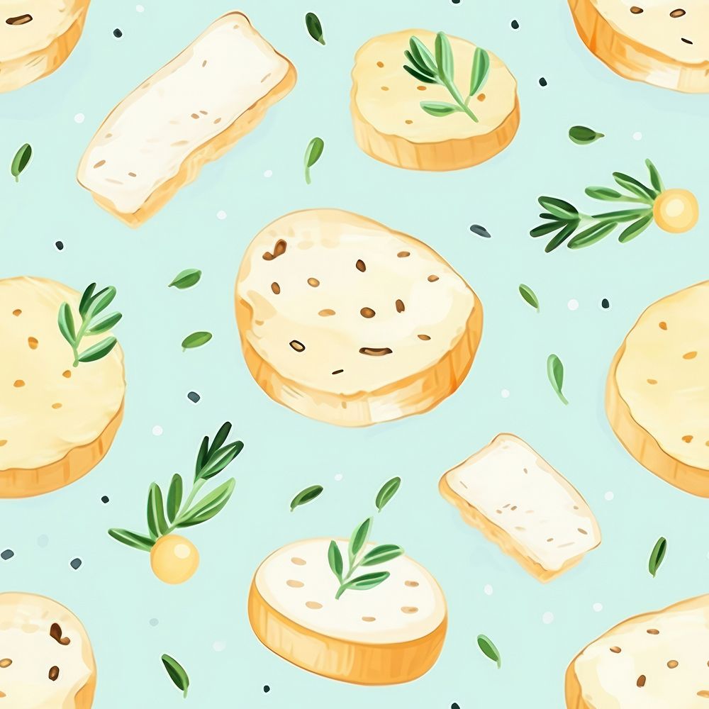 Cream cheese pattern backgrounds dessert. AI generated Image by rawpixel.