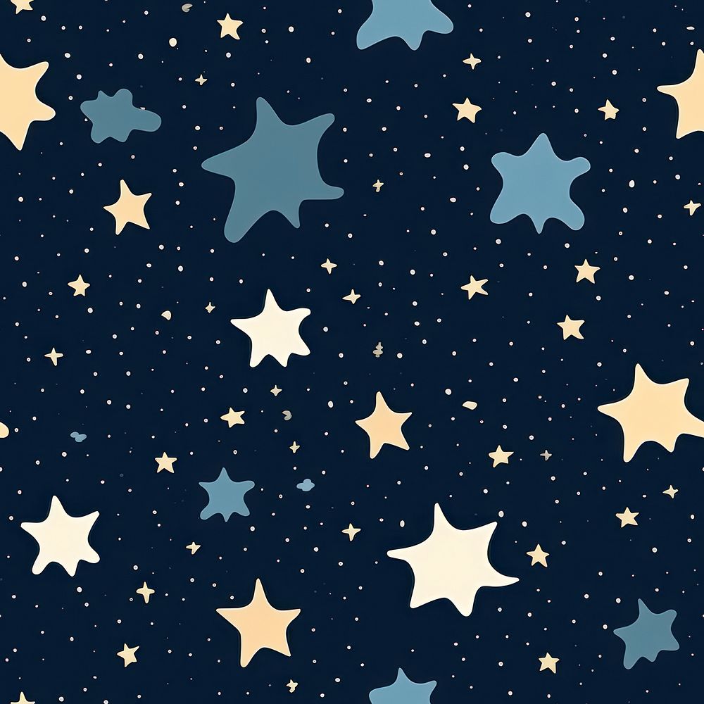 Shooting stars pattern night constellation. AI generated Image by rawpixel.
