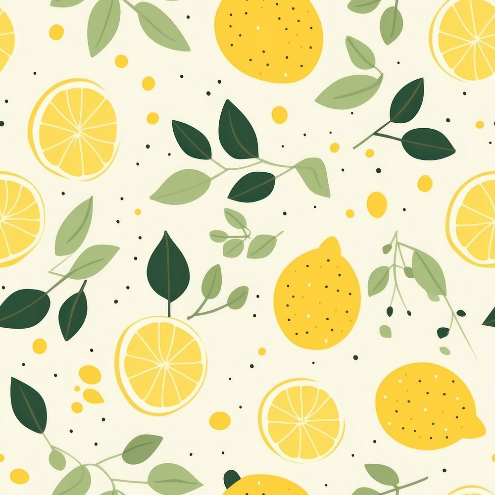 Lemon pattern backgrounds fruit. AI | Free Photo Illustration - rawpixel