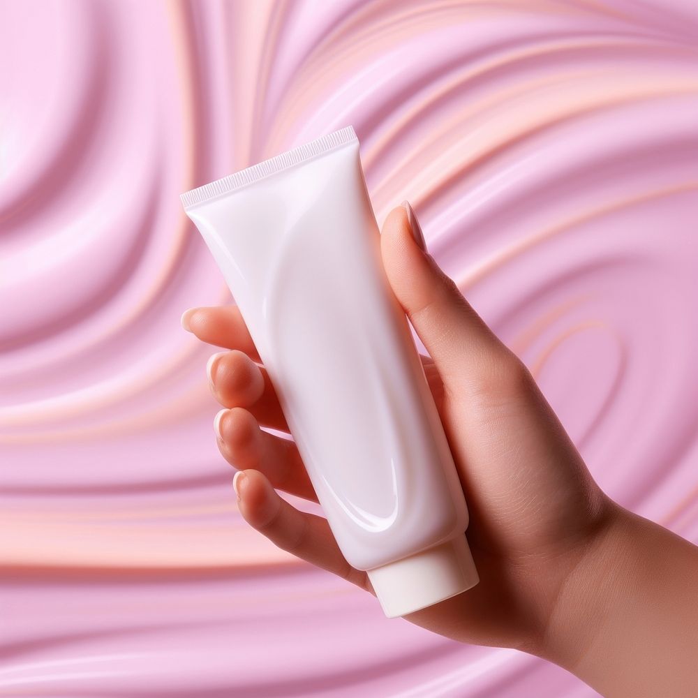 Lotion cream cosmetics hand toothpaste. AI generated Image by rawpixel.