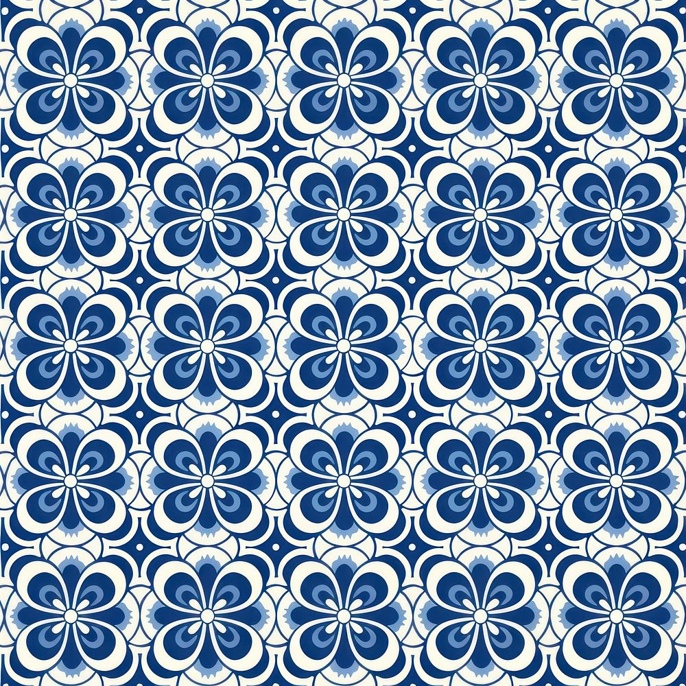 Blue pattern backgrounds shape repetition