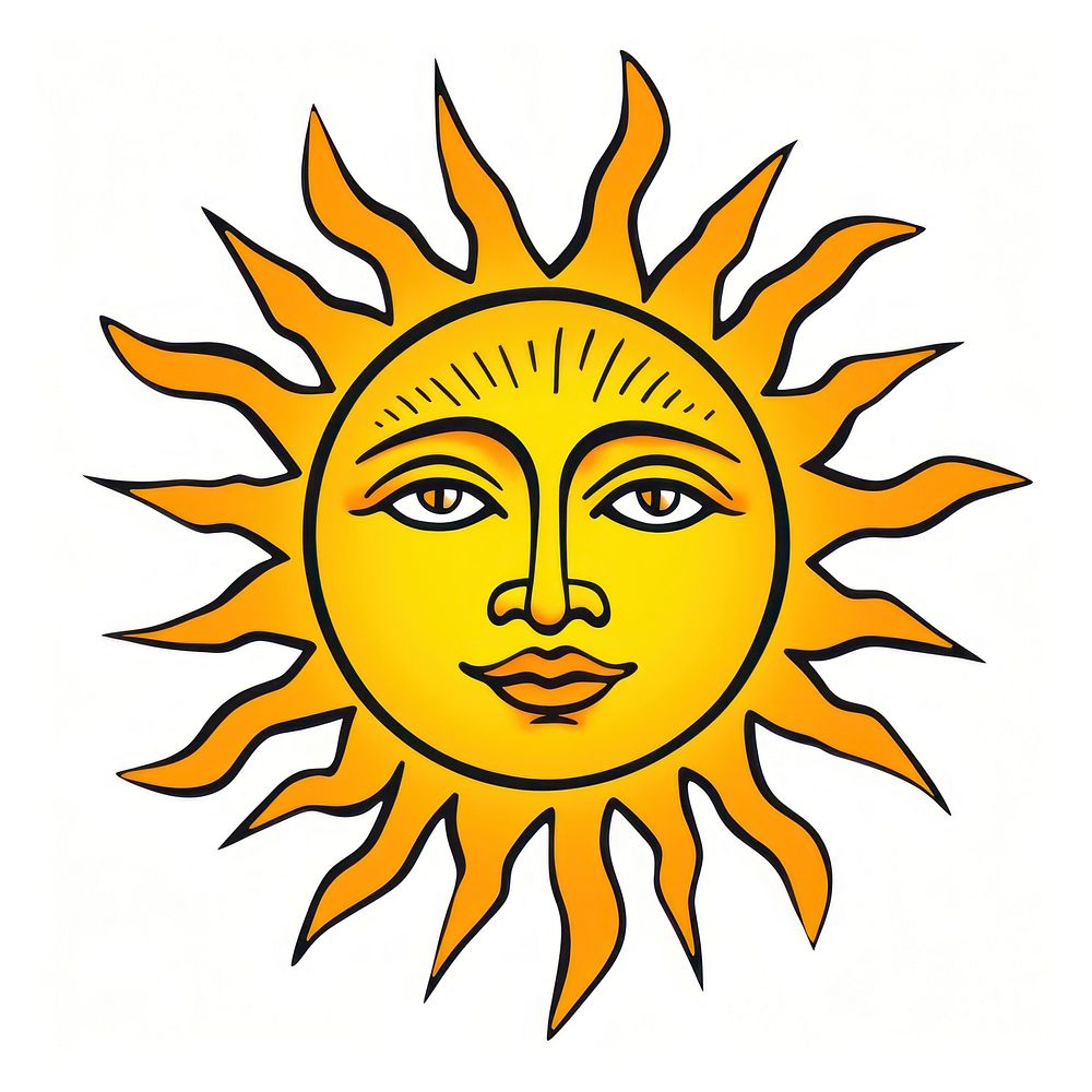 Logo sun art creativity. AI generated Image by rawpixel.