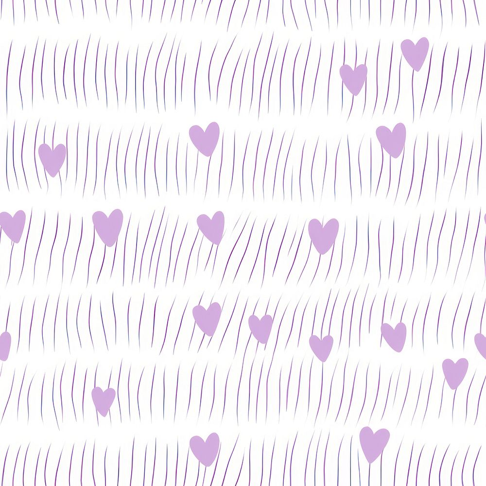 Heart pattern purple paper. AI generated Image by rawpixel.