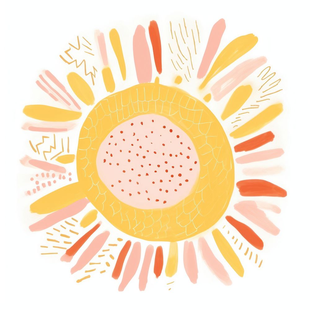 Sun art backgrounds pattern. AI generated Image by rawpixel.