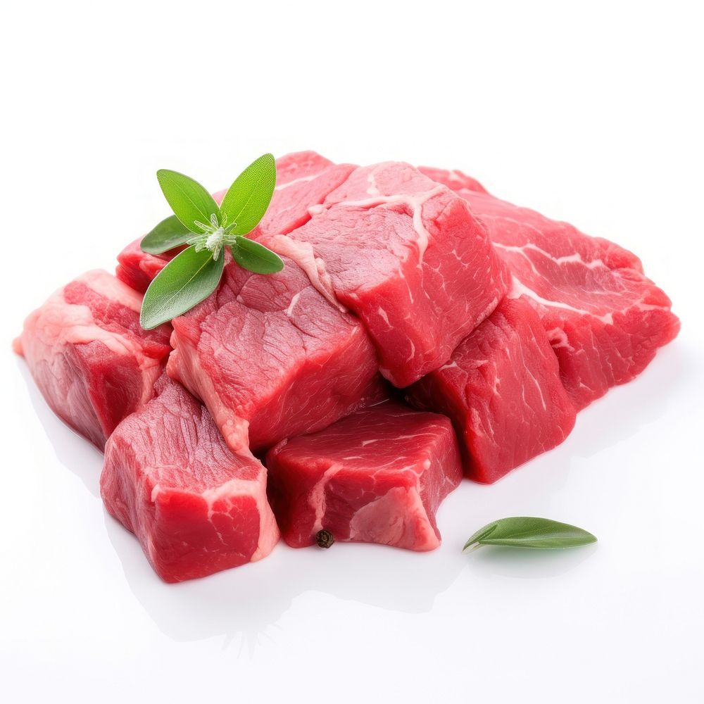 Fresh Raw Meat meat beef food. AI generated Image by rawpixel.