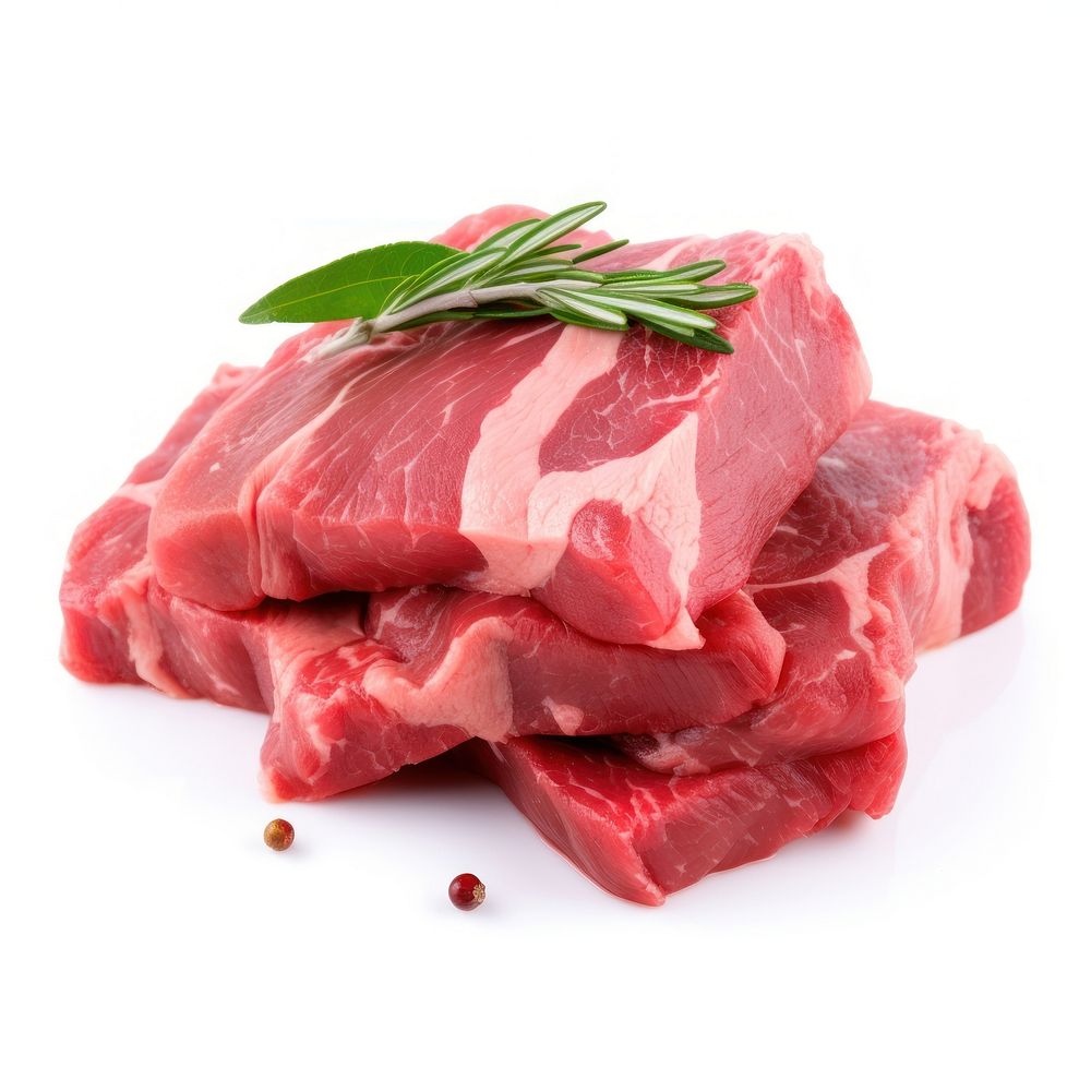 Fresh Raw Meat meat beef food. AI generated Image by rawpixel.