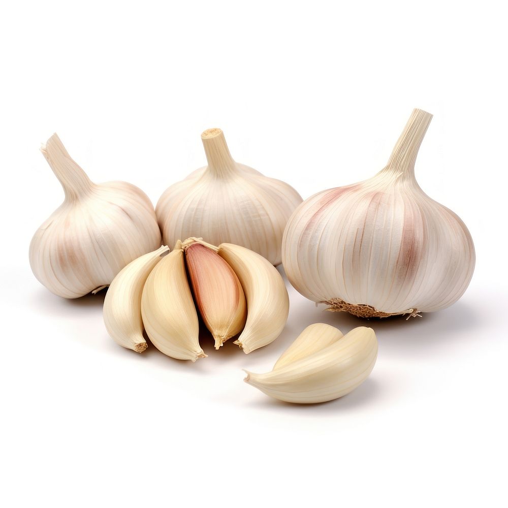 Garlic cloves vegetable plant food. AI generated Image by rawpixel.