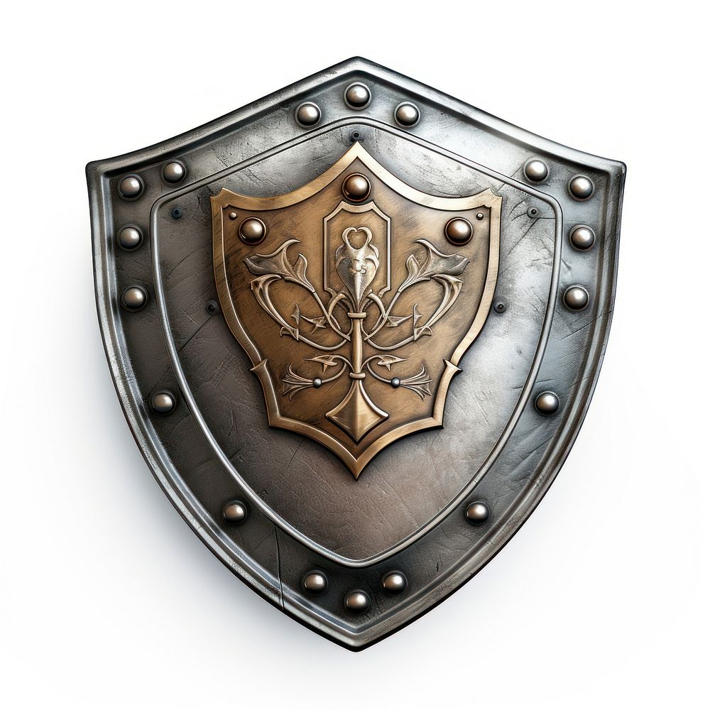 Shield icon shield white background accessories. AI generated Image by rawpixel.