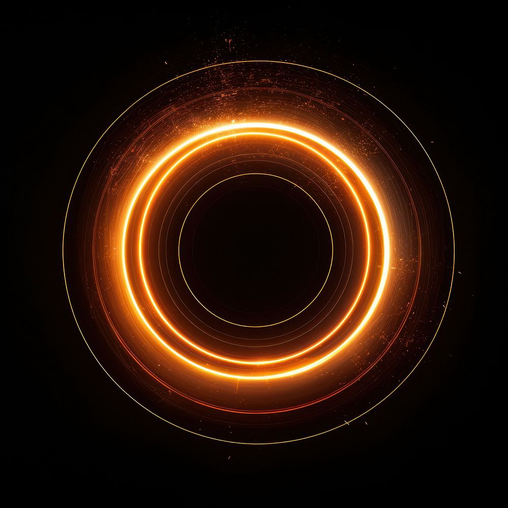 Circle light backgrounds technology. AI generated Image by rawpixel.