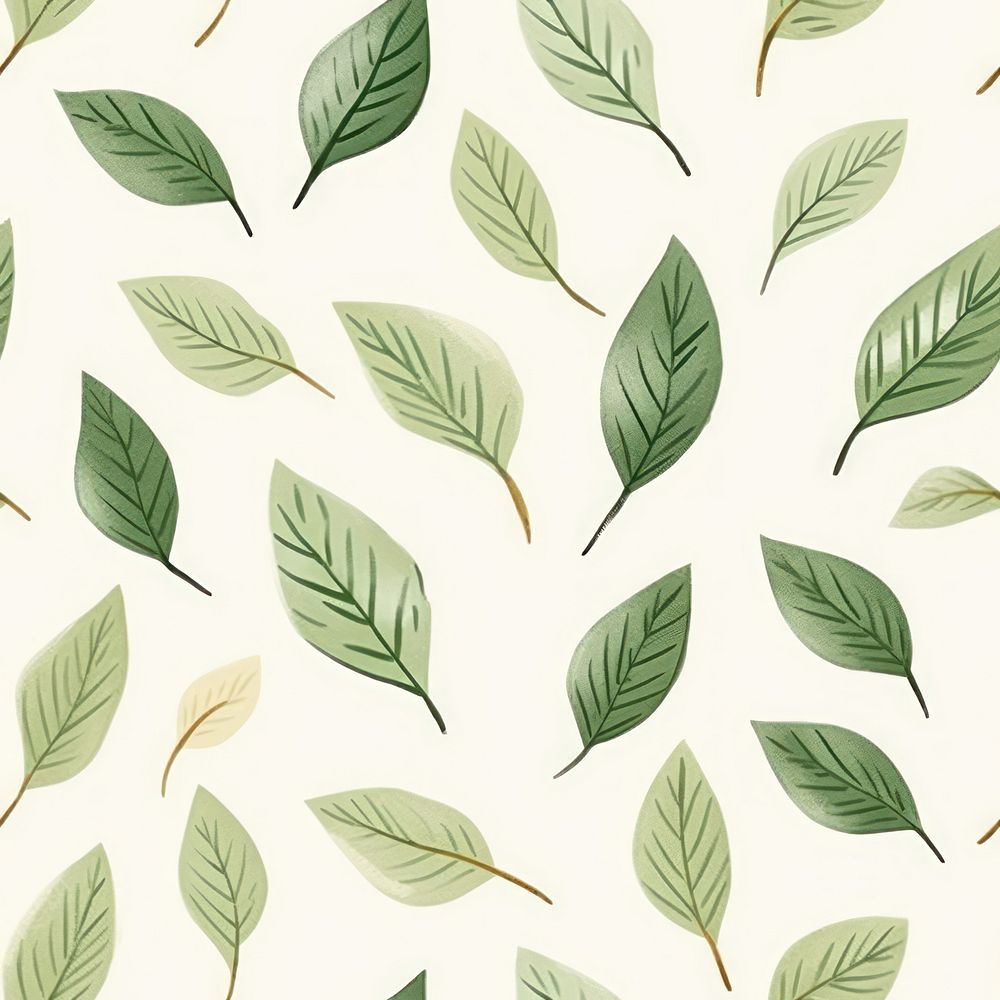 Leaf pattern backgrounds plant. AI generated Image by rawpixel.