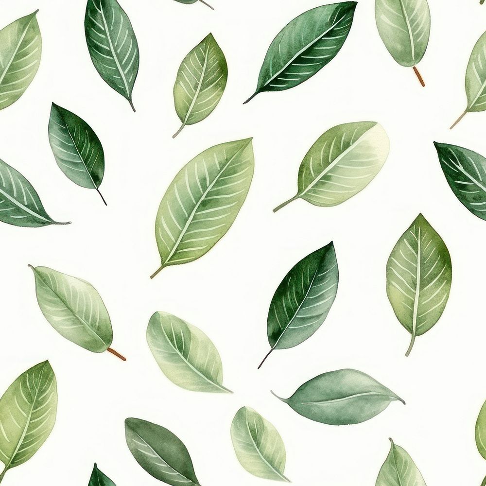 Leaf backgrounds pattern plant. AI generated Image by rawpixel.