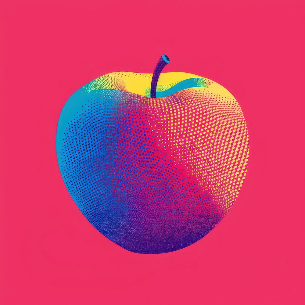 Apple fruit freshness nectarine. AI generated Image by rawpixel.