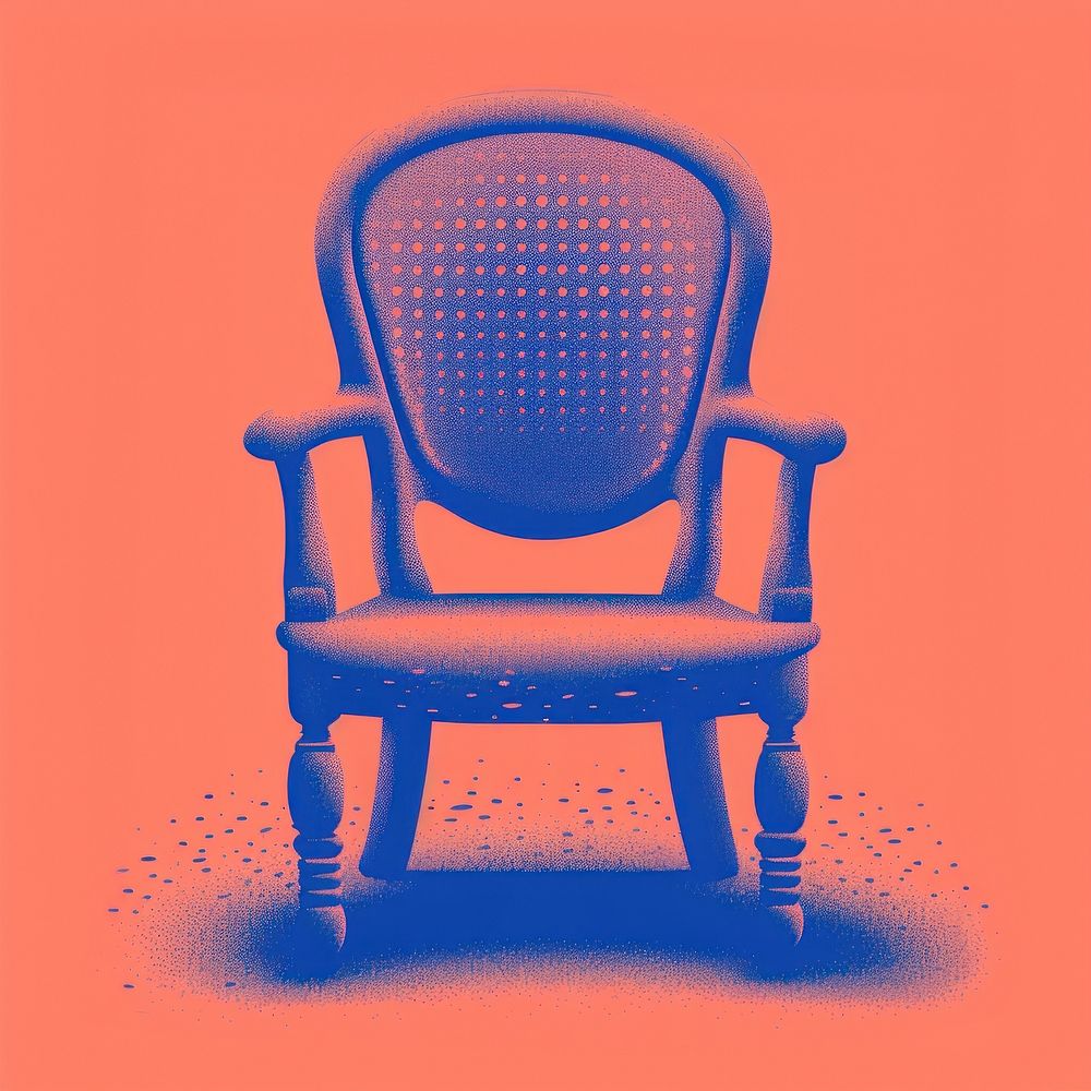 Chair furniture armchair recliner. AI generated Image by rawpixel.