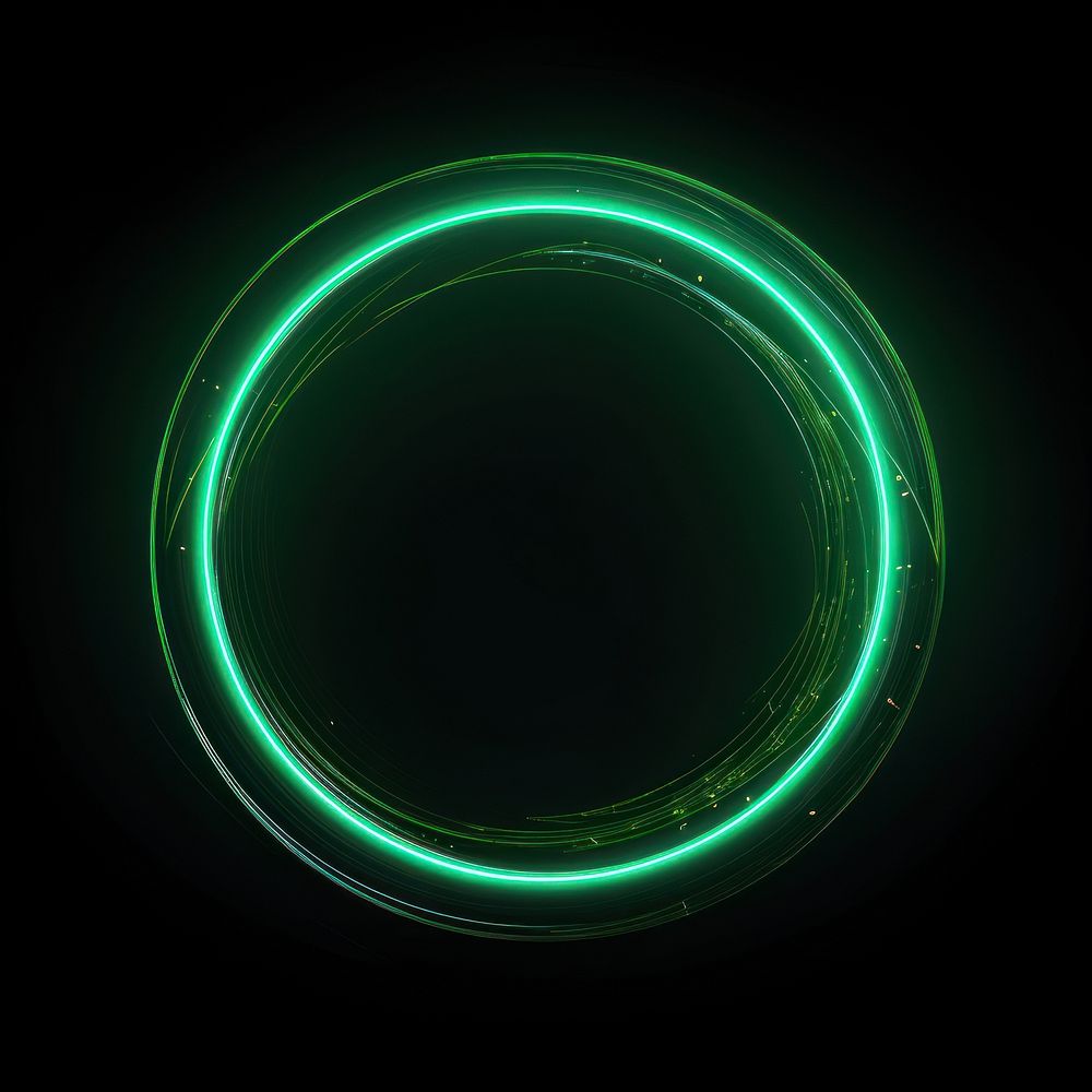 Circle abstract shape light backgrounds technology. AI generated Image by rawpixel.