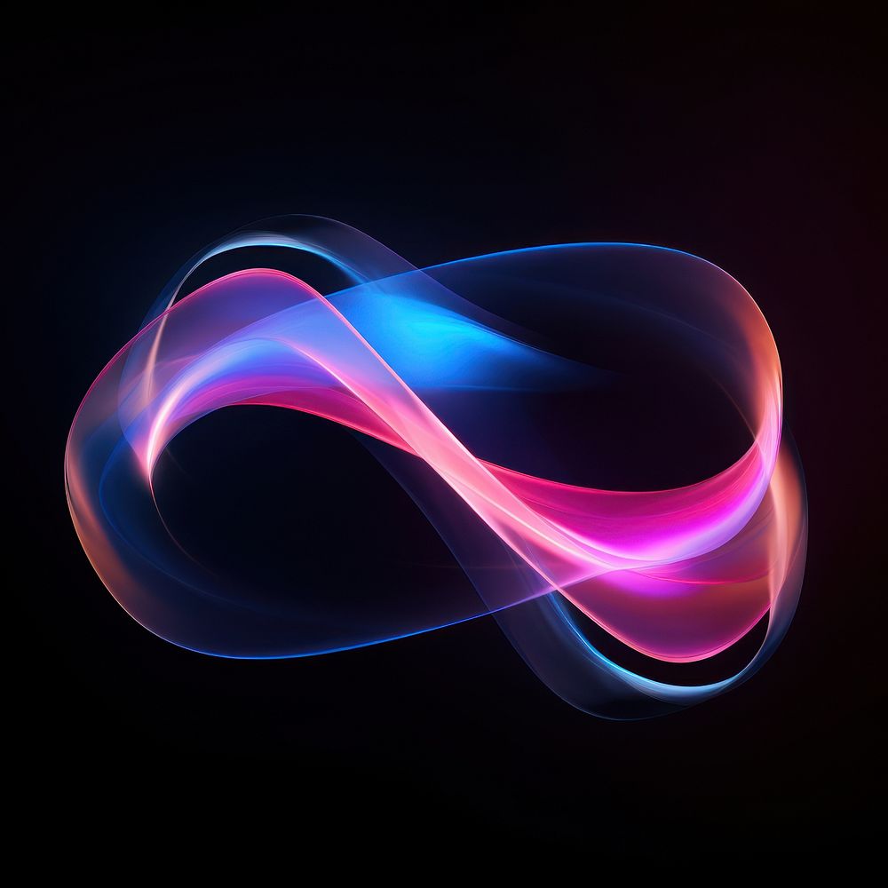 Abstract shape light technology pattern. AI generated Image by rawpixel.