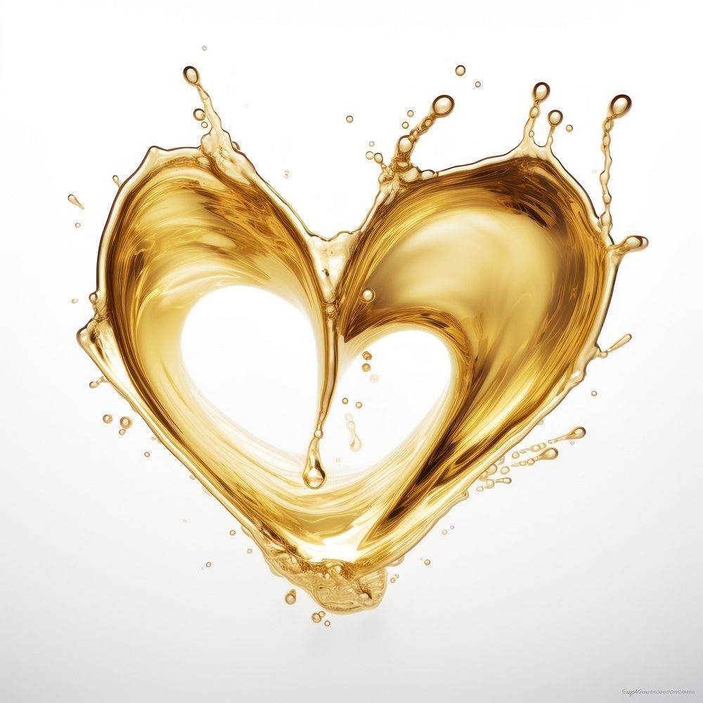 Gold backgrounds heart heart shape. AI generated Image by rawpixel.