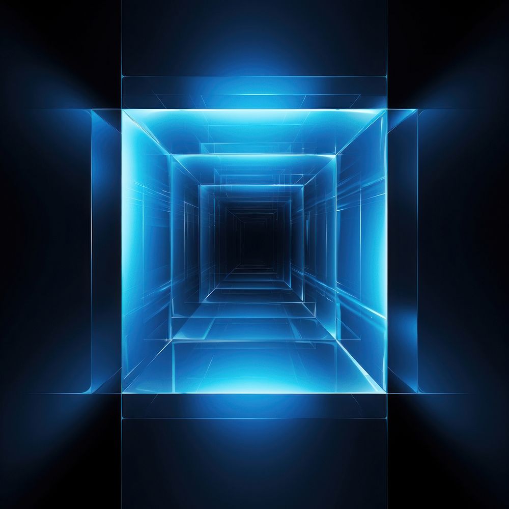 Square abstract shape light architecture backgrounds. AI generated Image by rawpixel.