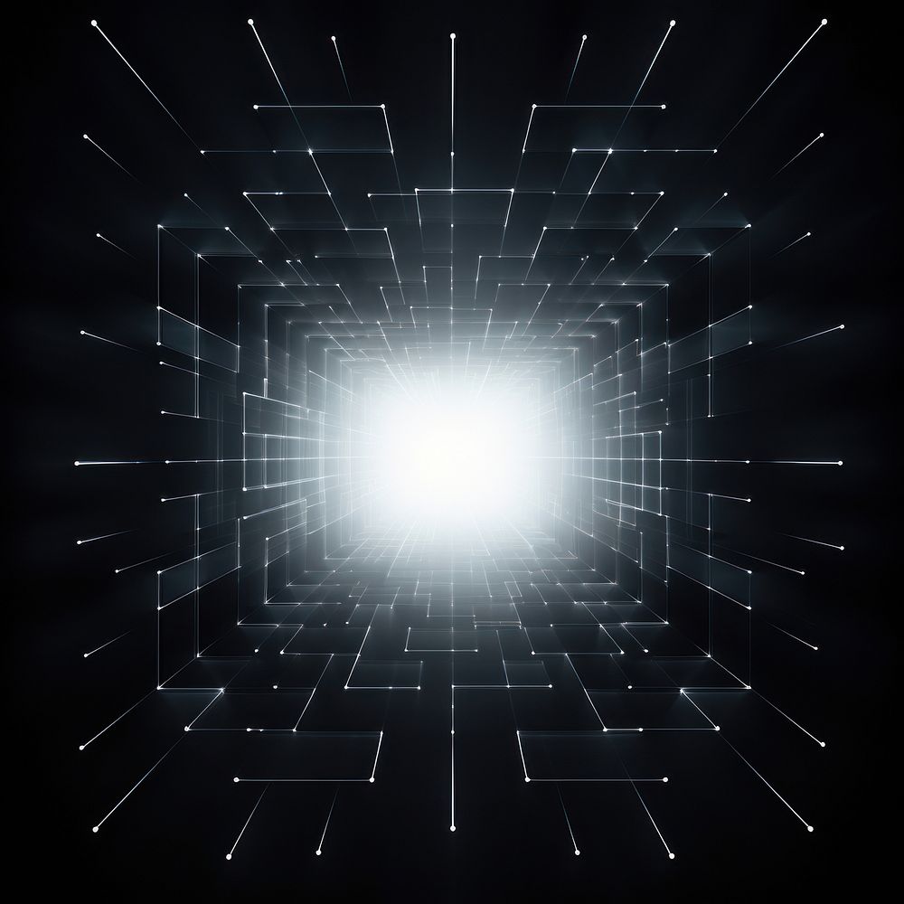 Square shape light backgrounds technology. AI generated Image by rawpixel.
