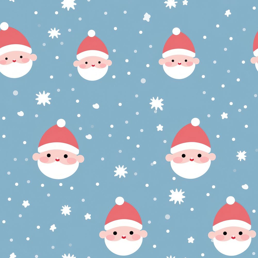 Santa claus pattern backgrounds christmas. 