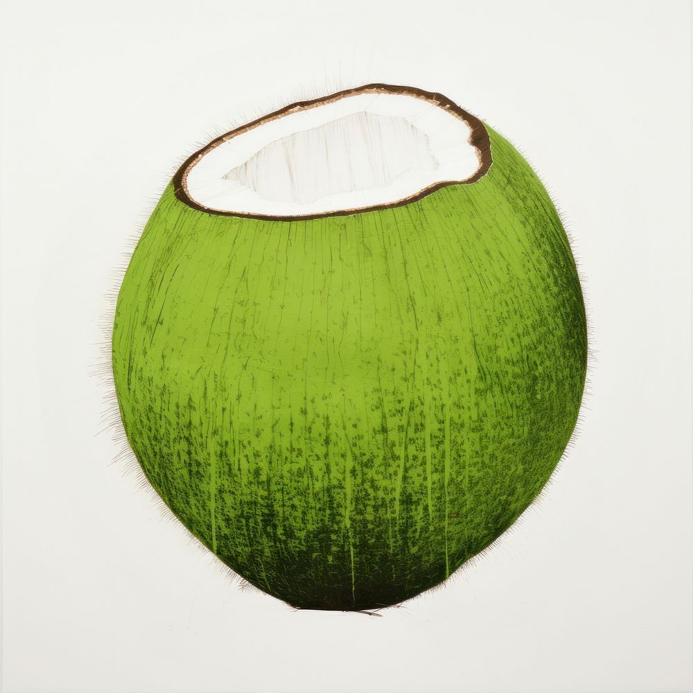 Coconut plant green produce. AI generated Image by rawpixel.
