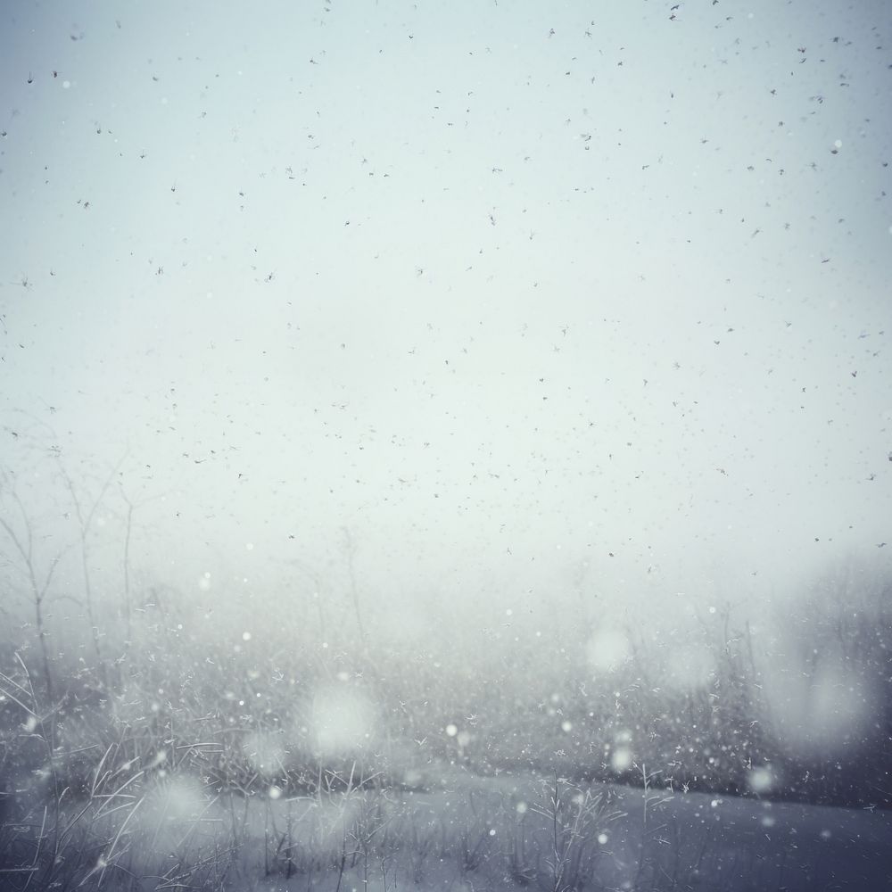 Snowflakes backgrounds landscape blizzard. AI generated Image by rawpixel.