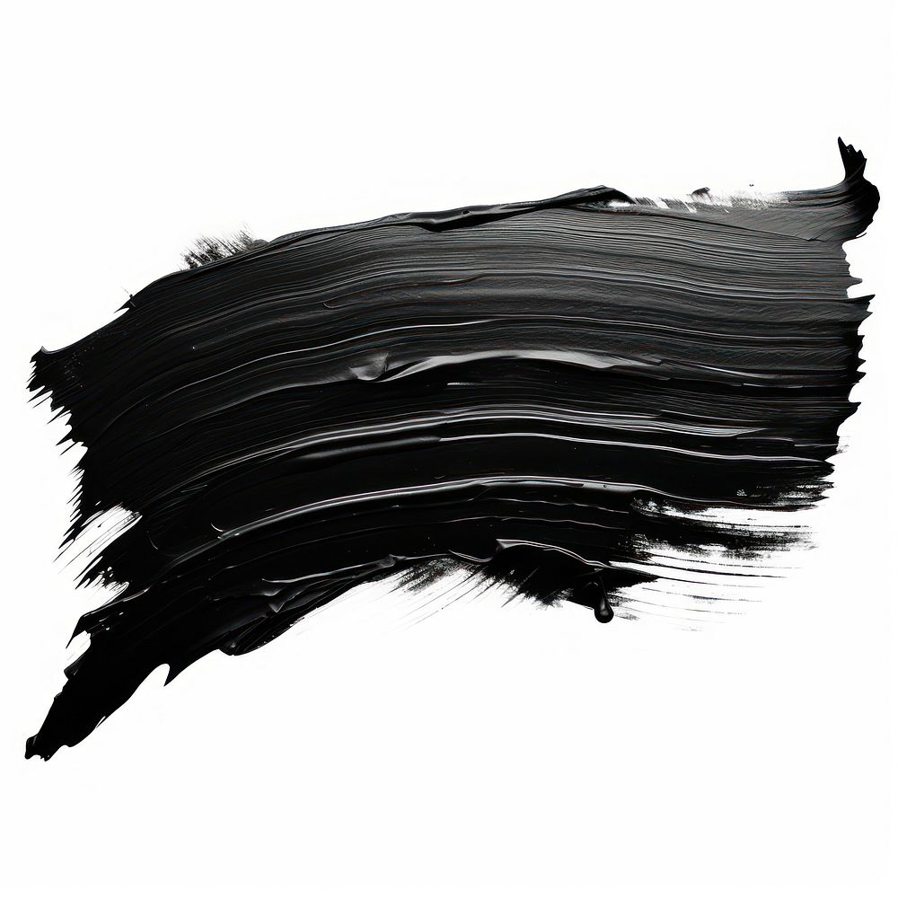 Black texture brush stroke backgrounds white background splattered. AI generated Image by rawpixel.