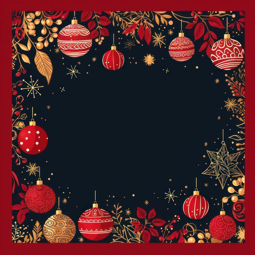 Christmas backgrounds christmas red. AI generated Image by rawpixel.