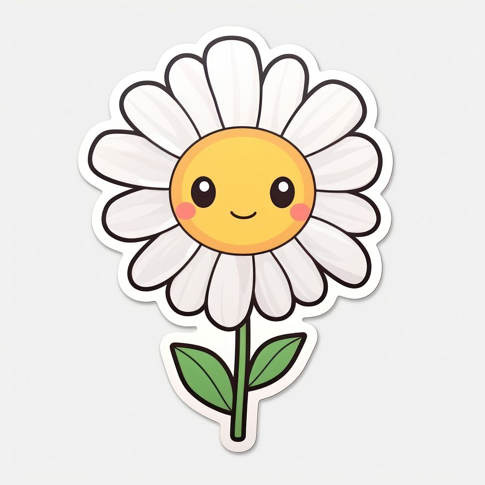 Daisy flower plant anthropomorphic. AI | Premium Photo Illustration ...