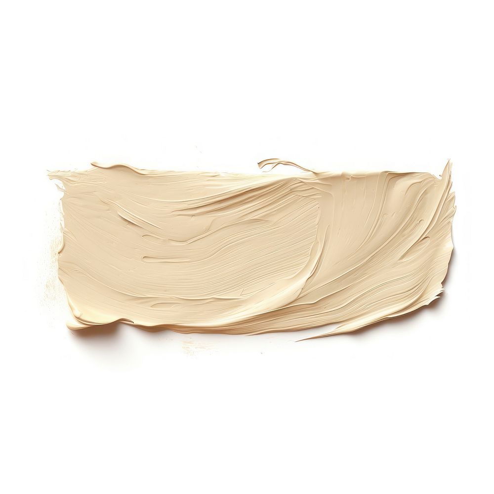 Flat pale Beige paint brushstroke backgrounds cream white background. AI generated Image by rawpixel.