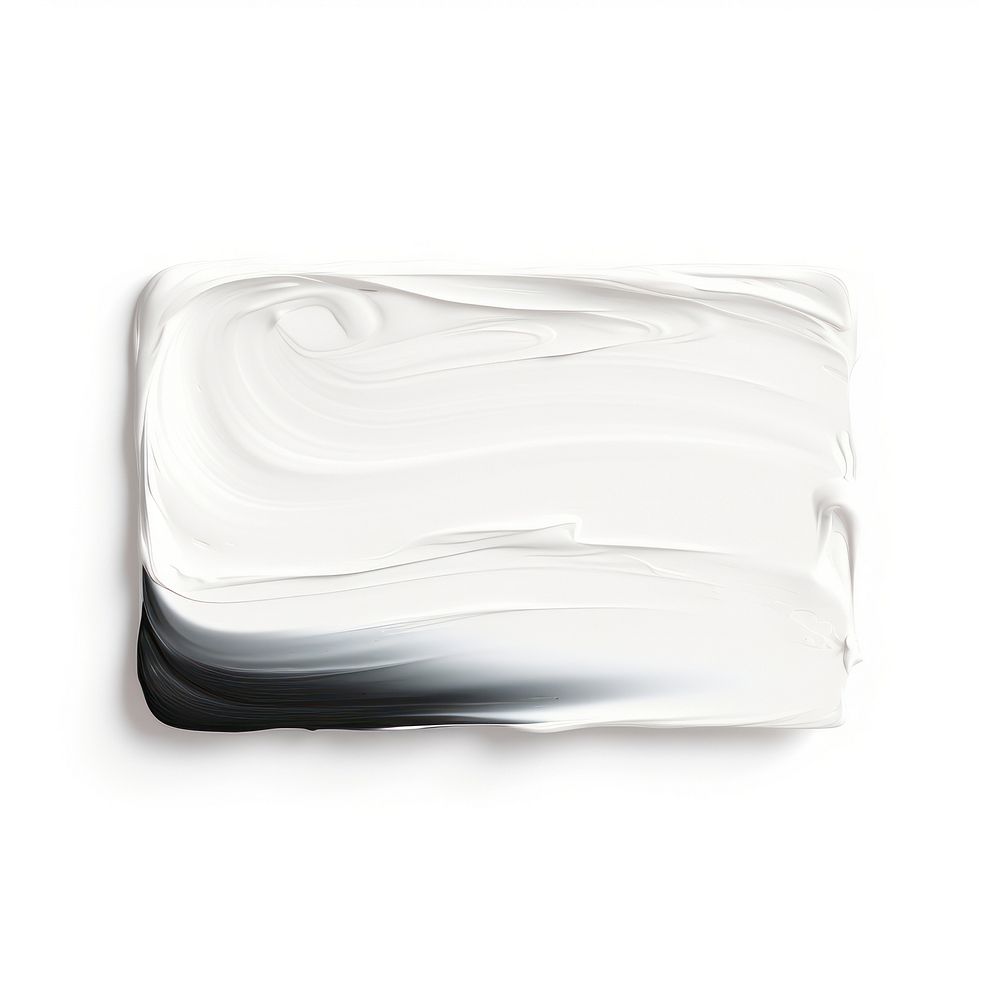 Minimal flat white rectangle shape brush stroke white background porcelain textured. AI generated Image by rawpixel.